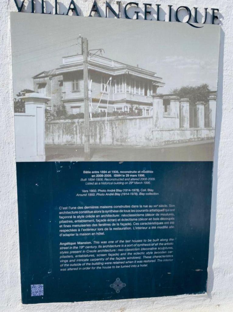 Villa Angelique - Hotel Classe Monument Historique Saint-Denis Eksteriør bilde